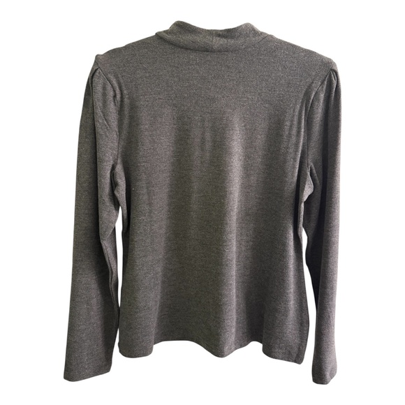 WHBM Puff Sleeve Mock Neck Snit NWT - Picture 4 of 7